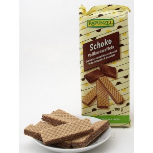 Gaufrettes compl&egrave;tes biologique au chocolat